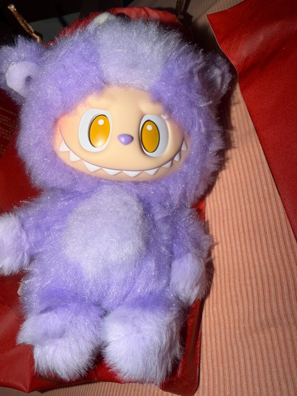 Have a Good Run"series plush pendant,likely featuring a character such as Labubu - Picture 5 of 11